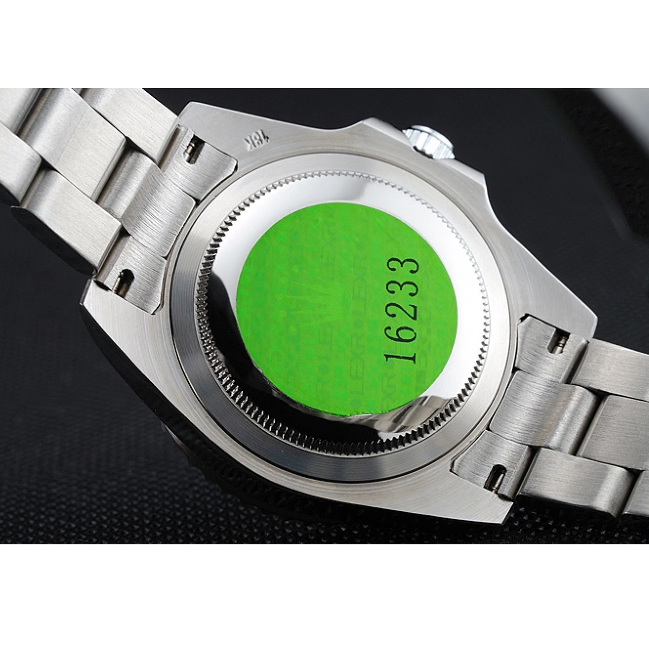 Aaa fake watches Submariner Steel Rolex Stainless Green 1454151 Bracelet Dial 0731